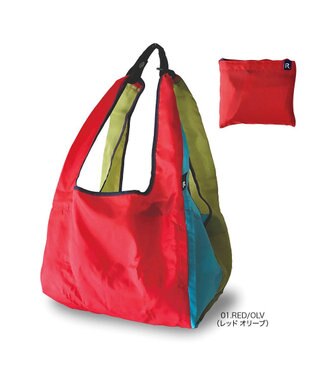 ROOTOTE 6739【エコバッグ+保冷保温バッグ】/ RT.RSグランデサーモインナーセット-A 01：レッド オリーブ