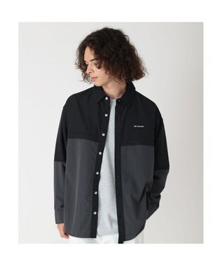 Columbia Columbia/ トルネードリムロングスリーブシャツジャケット /コロンビア Black