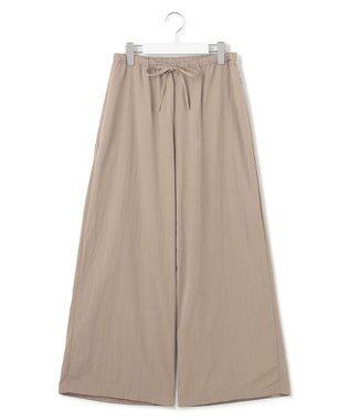 J.PRESS YORK STREET 【WOMEN】リラックスワイドパンツ ベージュ系