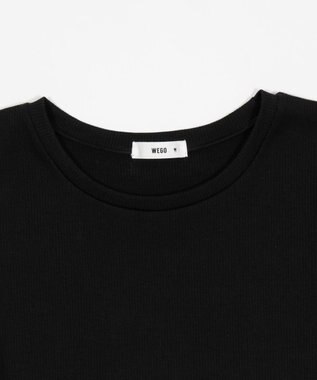 WEGO コンパクトリブT ブラック