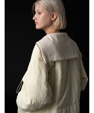 Te chichi 【Atelier Bonheur】リブカラードロストパデッドコート《2025winter catalog item》 イエロー