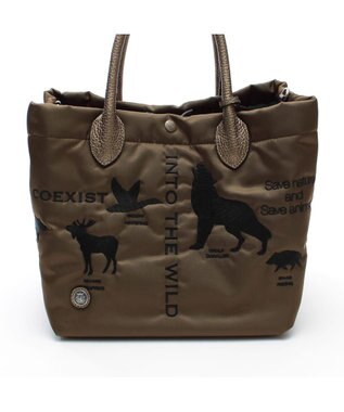 A.D.M.J. 【ナイロン】キューブトート25cm(Dカン＋) BAMBOO