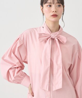 earth music&ecology 2wayボウタイブラウス