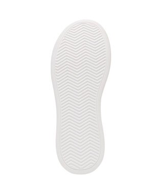 STEVE MADDEN GLORIES パールビジューレースアップスニーカー アイボリー