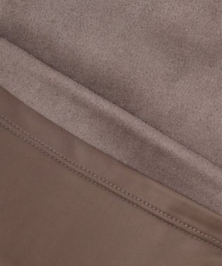J.PRESS LADIES L 【洗える】スエードダンボール ジャンパースカート ブラウン系