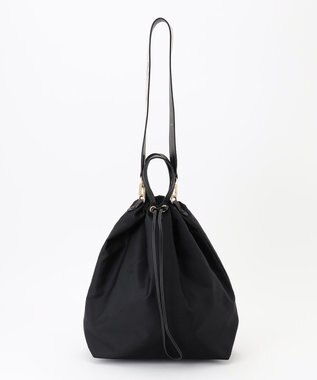 23区 ORSETTO ナイロン ショルダー バッグ ブラック系