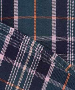 組曲 KIDS 【110-140cm】ブリティッシュ ブラウス グリーン系3