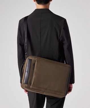 Paul Smith PS Paul Smith ビジネス ナイロン リュック ベージュ