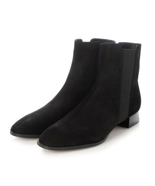 Riz raffinee ローヒールサイドゴアショートブーツ