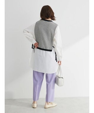 Green Parks アンクル丈／選べる美脚みえパンツ Lavender