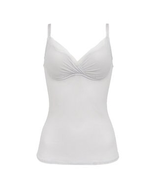 BRADELIS New York 【BRADELIS Me / ノンワイヤー】 LiftMeUpブラキャミ 補整下着 補正 ブラトップ カップ付き ライトグレー