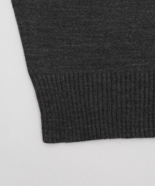 WEGO 【25年秋冬新作/ユニセックス着用ITEM/MLサイズ展開】別注USPOLOニットポロ グレー