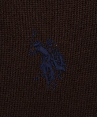 WEGO 【25年秋冬新作/ユニセックス着用ITEM/MLサイズ展開】別注USPOLOニットポロ グレー