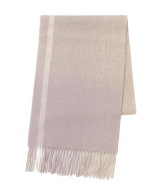 MOONBAT FURLA(フルラ）ウール100％ オンブレー チェックマフラー ベージュ