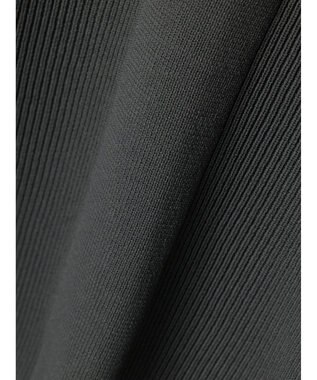 Green Parks ・ｆｕｒｒｙ　ｒａｔｅ　２ｗａｙかる~いニットカーデ Charcoal Gray