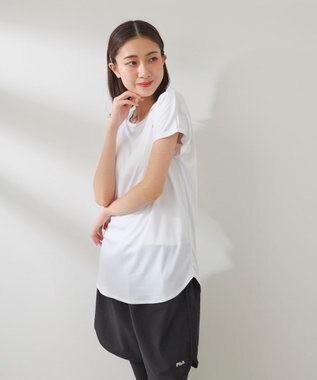 OP／FILA 【FILA】水陸両用フィットネスウェア 3点セット ホワイト