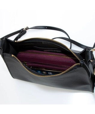 UNBILLION cachecache ウッドボールタッセルショルダー ブラック