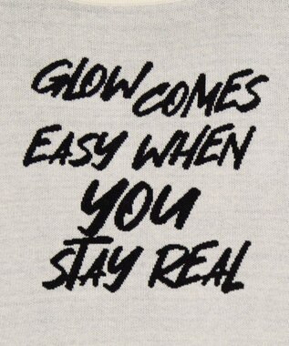 WEGO 2WAYショルダーリボンニット ホワイト