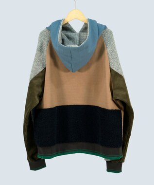 COQ AND CYCLE 裏起毛パーカー ベージュ