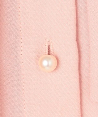 組曲 【洗える・イージーケア】シアーカルゼ ボウタイ ブラウス ピンク系