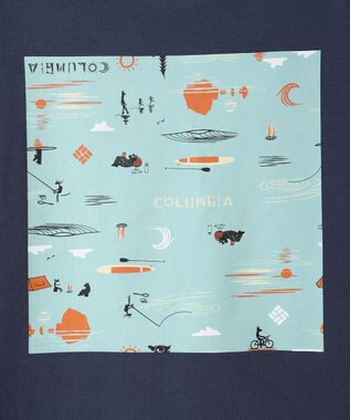 Columbia Columbia/ レイクトゥアベニューグラフィックロングスリーブTシャツ /コロンビア Nocturnal、 Pattern