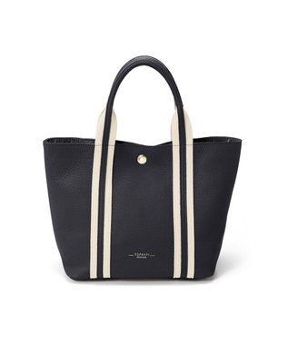 TOPKAPI 【TREASURE TOPKAPI】ソフトシュリンク テープコンビ ミニ トート バッグ ショルダーベルト付 ブラック