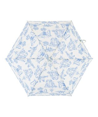 MOONBAT estaa 【耐風/晴雨兼用】折りたたみ傘 ヴィレッジドット UV ペールスカイ