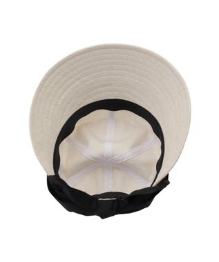 MOONBAT 【遮光100％/遮熱/UV】HIROKO KOSHINO(ヒロコ コシノ)遮光 リボンジョッキー 帽子 ゆったりMサイズ 手洗い可能/サイズ調整可能 オフホワイト
