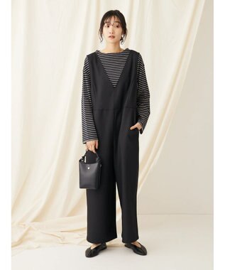 CRAFT STANDARD BOUTIQUE 【イージーケア】サロペット Black