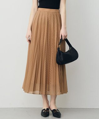 ICB L カールマイヤープリーツ スカート