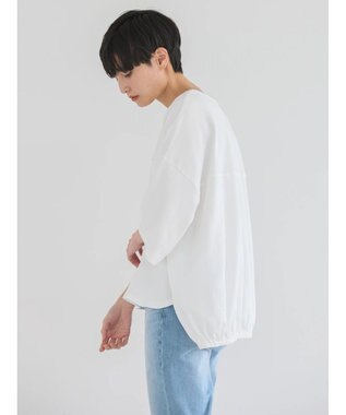 AMERICAN HOLIC バックギャザーロゴカットプルオーバー Off White