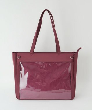 WEGO 【痛バ＆推し活グッズ】ときめきプレーン痛バッグL ワイン