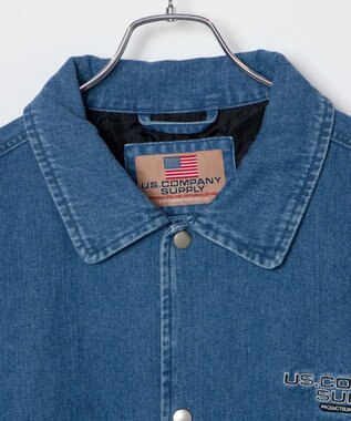 WEGO ヴィンテージスタジャン デニム淡色