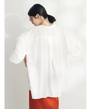 CRAFT STANDARD BOUTIQUE インド綿スキッパーチュニック Off White