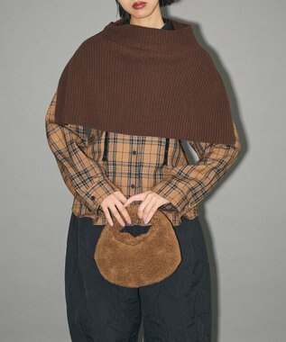 Green Parks ウエストタック２ＷＡＹシャツブルゾン Brown