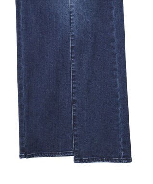 CRAFT STANDARD BOUTIQUE 裏起毛デニムワイドストレートパンツ Indigo