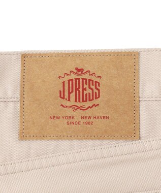 J.PRESS MEN 【ストレッチ】ハイパワーストレッチバーズアイ パンツ ベージュ系