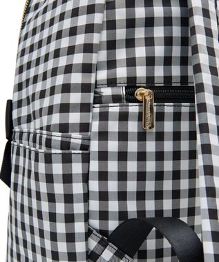 Maison de FLEUR ギンガムフロントリボンリュック Black