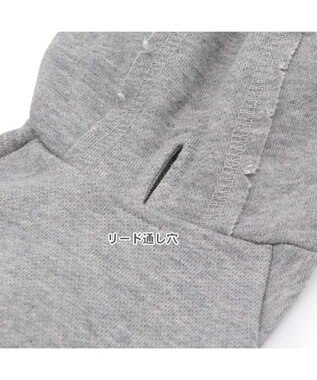 PET PARADISE Lee カットオフ パーカー 《グレー》 小型犬 グレー