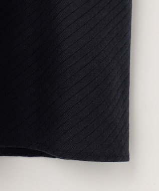 J.PRESS LADIES L カールマイヤーシアー シャドーストライプ カットソー ネイビー系