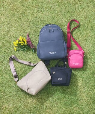 TOCCA 【WEB＆一部店舗限定】【環境に優しい素材】COLLINA NYLON BAG ショルダーバッグ ベージュ系