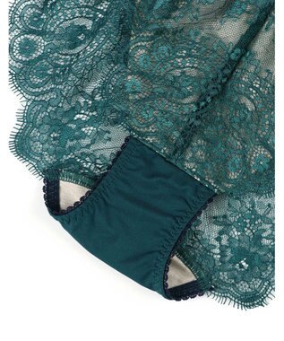 AMPHI ショーツ 【Glama-Rich グラマリッチ ボリュームUPタイプ】 BYJ302とペア PYJ202 アンフィ／ワコール グリーン