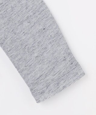 JOSEPH ABBOUD 【尾州産ジャージー/軽量/ストレッチ】ノルマンディーリネントップジャージージャケット ブルー系