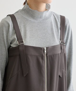 Green Parks ・ＥＬＥＮＣＡＲＥ　ＤＵＥ　ＺＩＰＵＰジャンスカ Charcoal Gray