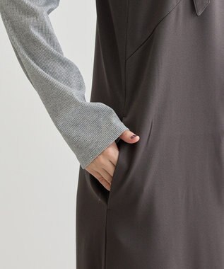 Green Parks ・ＥＬＥＮＣＡＲＥ　ＤＵＥ　ＺＩＰＵＰジャンスカ Charcoal Gray