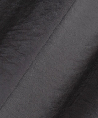 UNFILO ヴィンテージシアー ギャザーワンピース チャコール