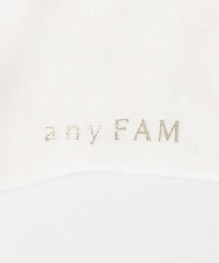 ANY KIDS 【日本製】レース花柄ラメショートソックス アイボリー系