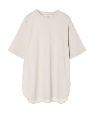 AMERICAN HOLIC 抗菌防臭＋ＵＶカット裾ラウンドカットチュニック Gray Beige