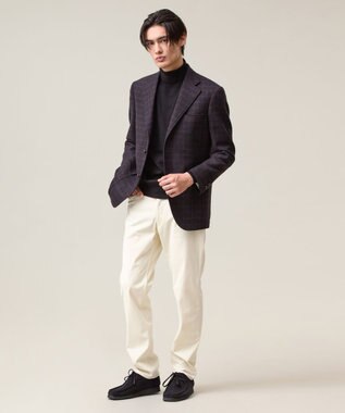 J.PRESS MEN 【LOVAT / ラバット】カントリーチェック ツイードジャケット / Authentic-Fit ダークブラウン系4