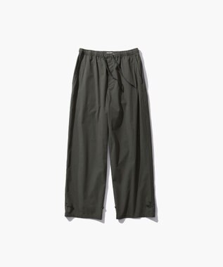 ATON LIGHT TC GABARDINE | ウォッシュドワイドパンツ - UNISEX KHAKI